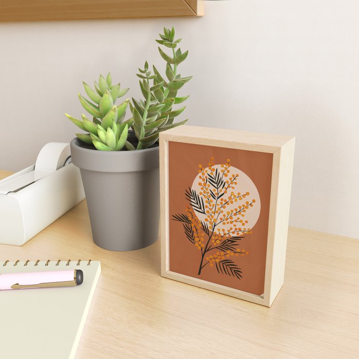 The Mimosa 2 Mini Art Print Gallery Image 2