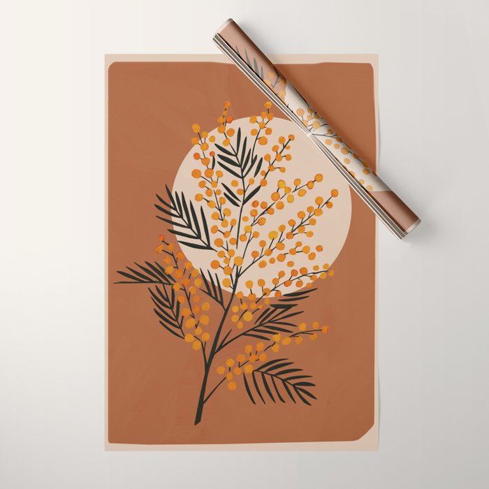 The Mimosa 2 Wrapping Paper Gallery Image 1