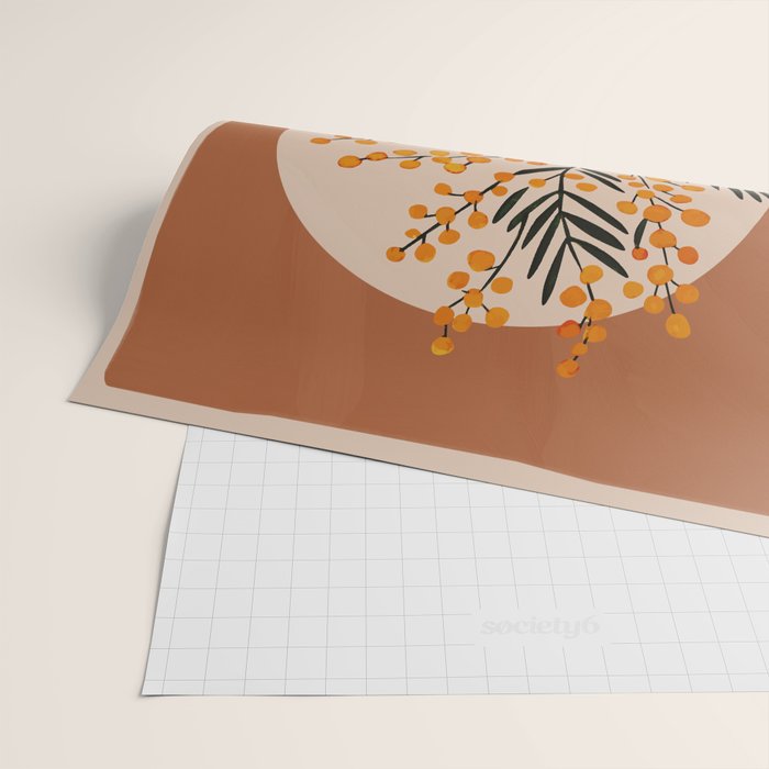 The Mimosa 2 Wrapping Paper Gallery Image 2