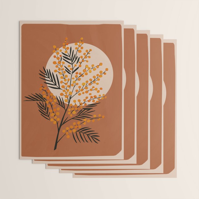 The Mimosa 2 Wrapping Paper Gallery Image 3