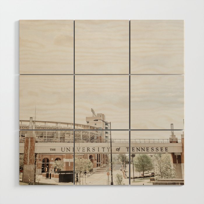 Knoxville No 44 Wood Wall Art Gallery Image 1