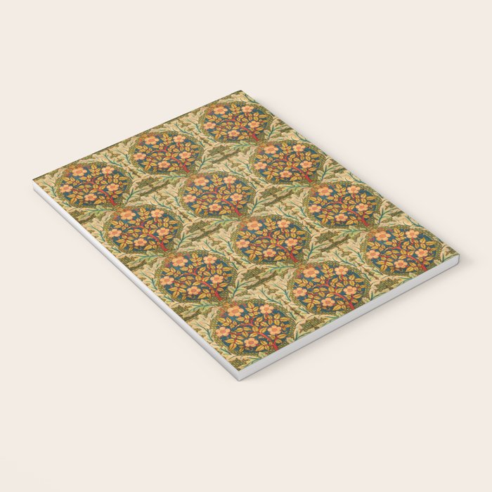 William Morris "Rose Wreath" Notebook Gallery Image 3