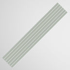 Minimal Arch LIV Pastel Sage Green Modern Geometric Lines Table Runner Gallery Image 3