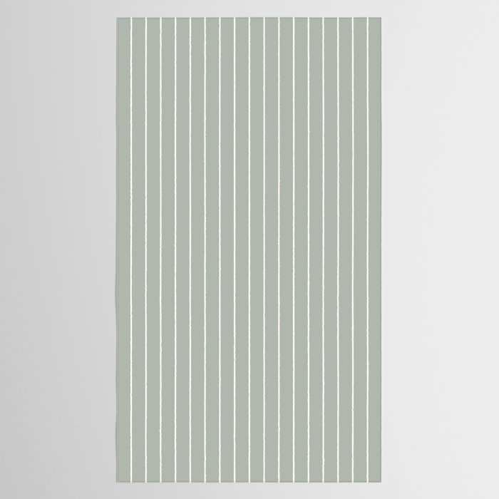 Minimal Arch LIV Pastel Sage Green Modern Geometric Lines Tablecloth Gallery Image 2