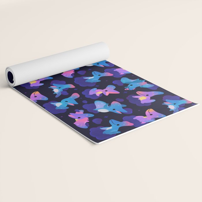 Pteranodon in the blue sky Yoga Mat Gallery Image 2