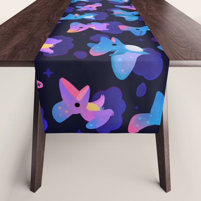 Pteranodon in the blue sky Table Runner Gallery Image 1