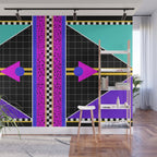 Memphis pattern 117 - 80s / 90s Retro Wall Mural Gallery Image 1