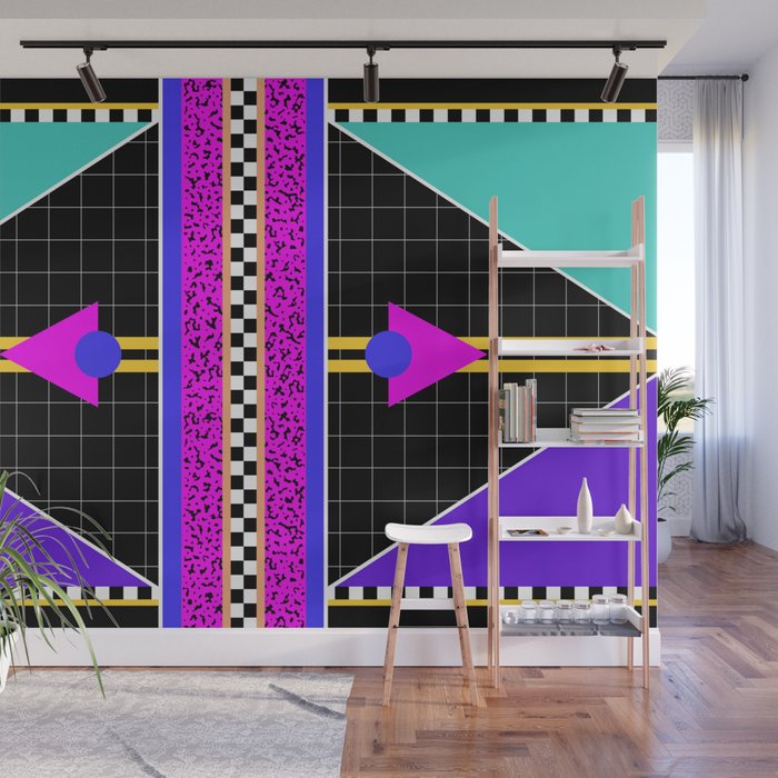 Memphis pattern 117 - 80s / 90s Retro Wall Mural Gallery Image 1
