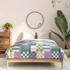 Abstract Block Mosaic R Comforter Gallery Image 3