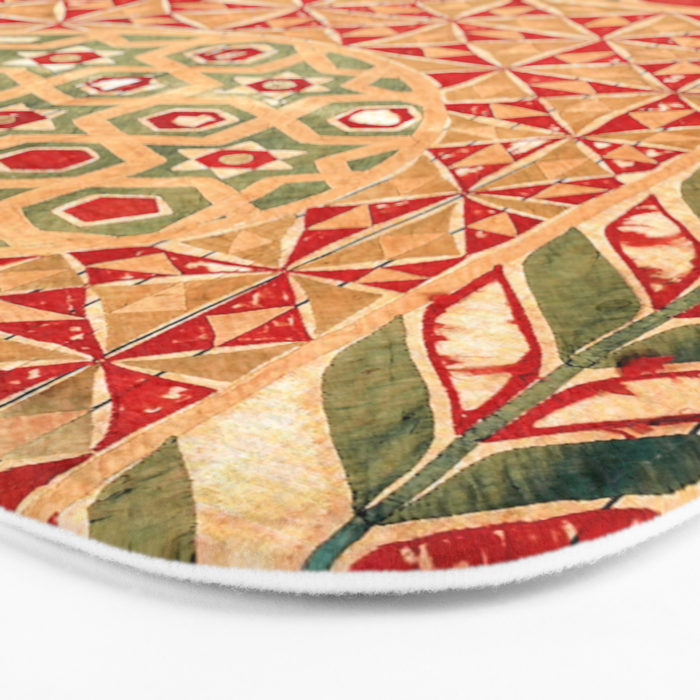 Egyptian Khedival Tent Hanging Print Bath Mat Gallery Image 3