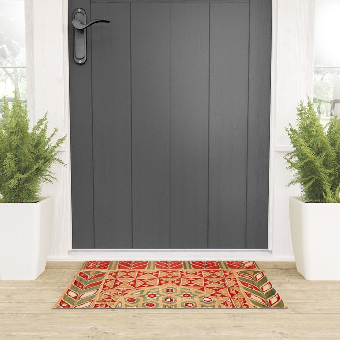 Egyptian Khedival Tent Hanging Print Welcome Mat Gallery Image 3