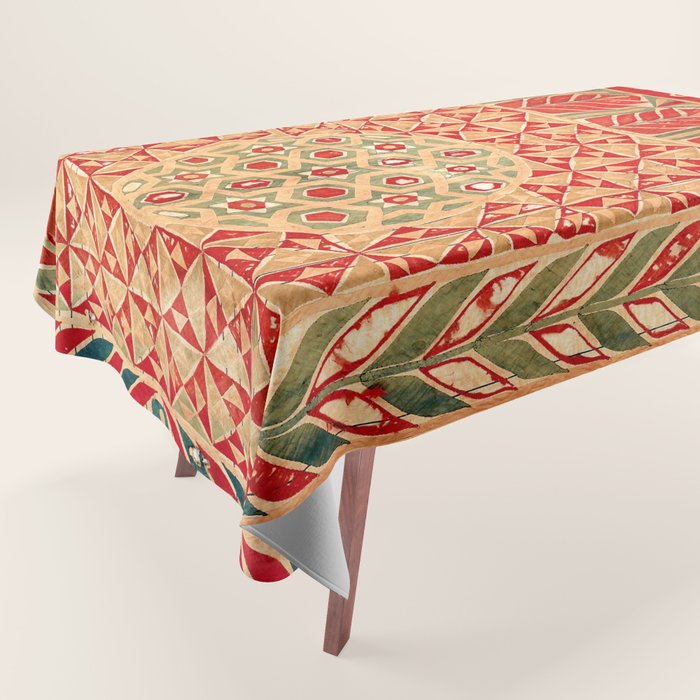 Egyptian Khedival Tent Hanging Print Tablecloth Gallery Image 1
