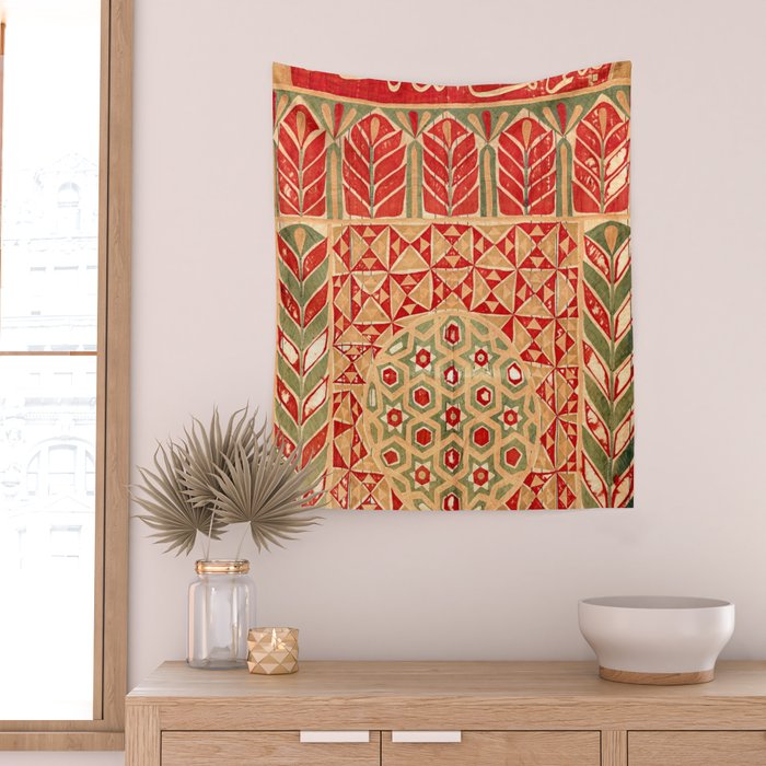Egyptian Khedival Tent Hanging Print Wall Tapestry Gallery Image 2