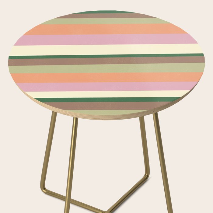 Desert Oasis stripes Side Table Gallery Image 2