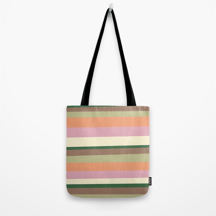 Desert Oasis stripes Tote Bag Gallery Image 2