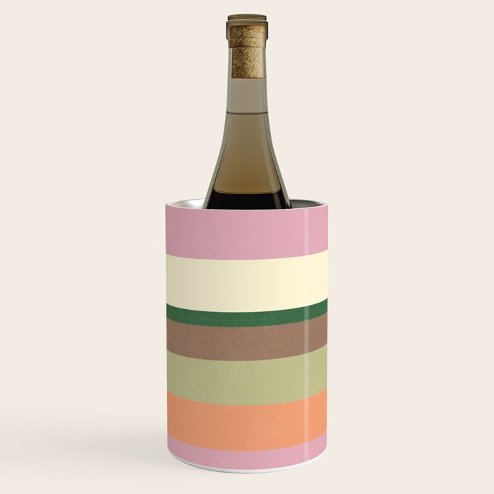Desert Oasis stripes Wine Chiller Gallery Image 3