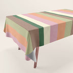 Desert Oasis stripes Tablecloth Gallery Image 1