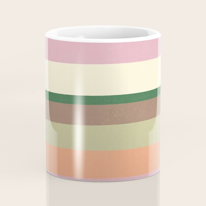 Desert Oasis stripes Coffee Mug Gallery Image 4