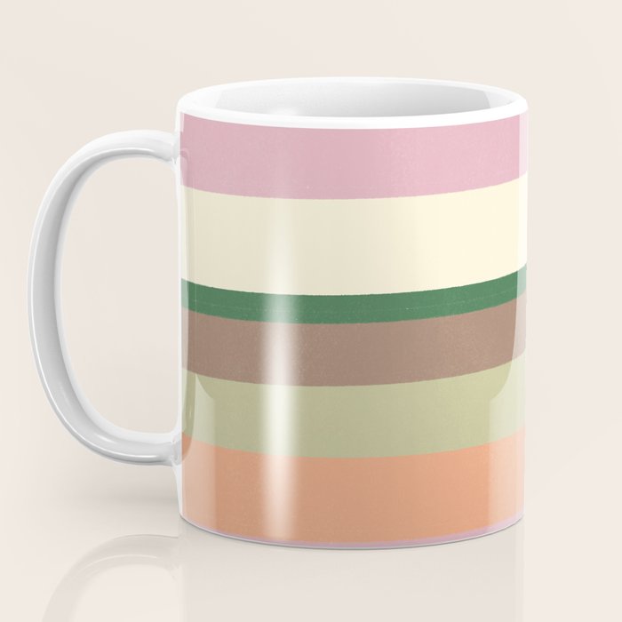 Desert Oasis stripes Coffee Mug Gallery Image 3