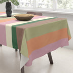 Desert Oasis stripes Tablecloth Gallery Image 3