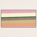Desert Oasis stripes Desk Mat Gallery Image 3