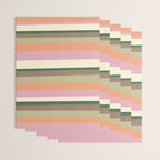 Desert Oasis stripes Wrapping Paper Gallery Image 3