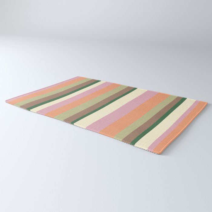 Desert Oasis stripes Rug Gallery Image 3