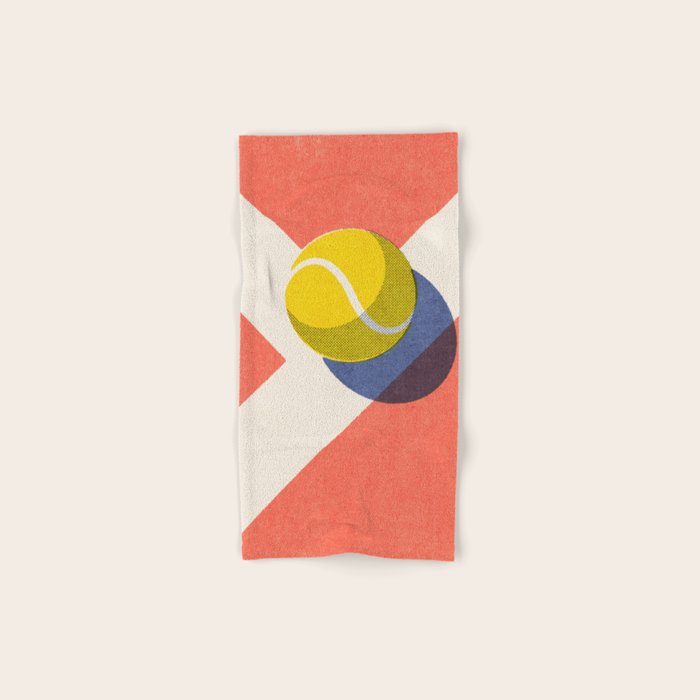 BALLS / Tennis - clay court II Bath Towel Gallery Image 1