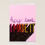 I Made It Stationery Card Gallery Image 2