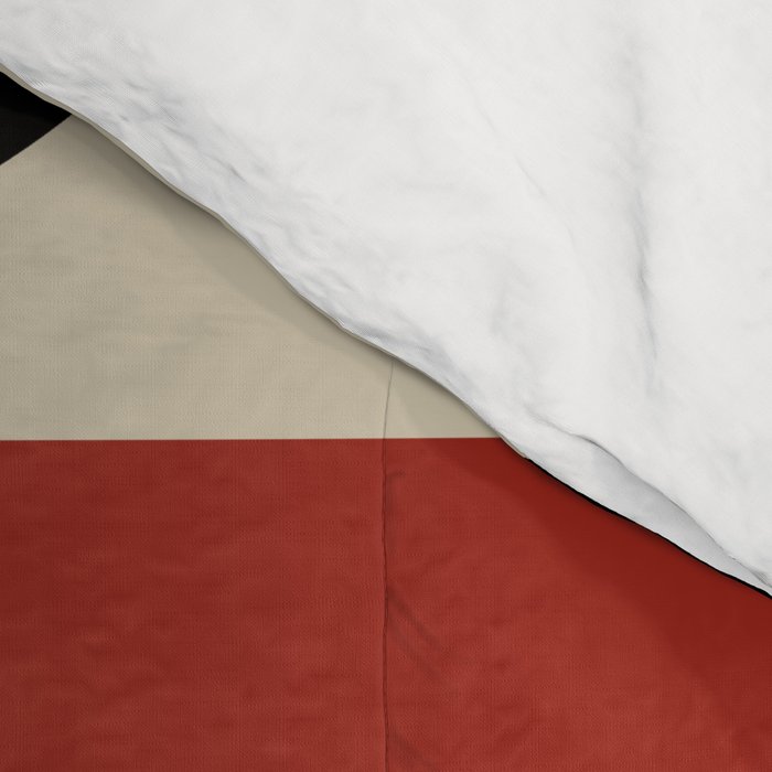 half moon abstract  Comforter Gallery Image 4