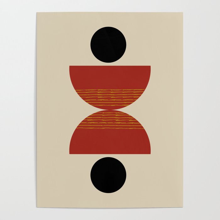half moon abstract  Poster Gallery Image 4