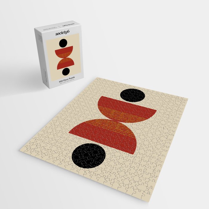 half moon abstract  Jigsaw Puzzle Gallery Image 2