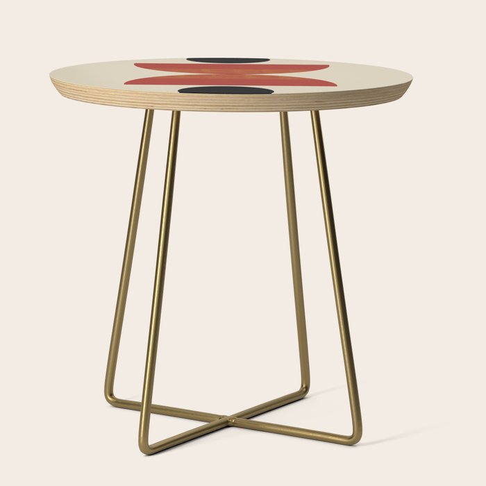 half moon abstract  Side Table Gallery Image 1