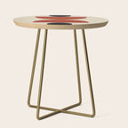 half moon abstract  Side Table Gallery Image 1