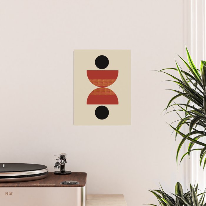 half moon abstract  Poster Gallery Image 2