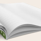 Atomic Christmas Dots in Retro Green, Cream, and Xmas Red  Notebook Gallery Image 2