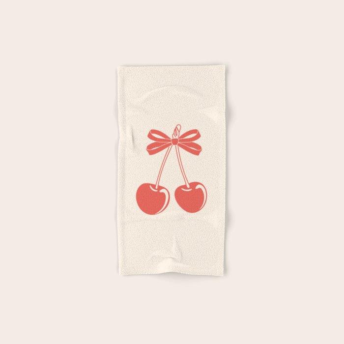 Cherry Bow Delight Bath Towel Gallery Image 1