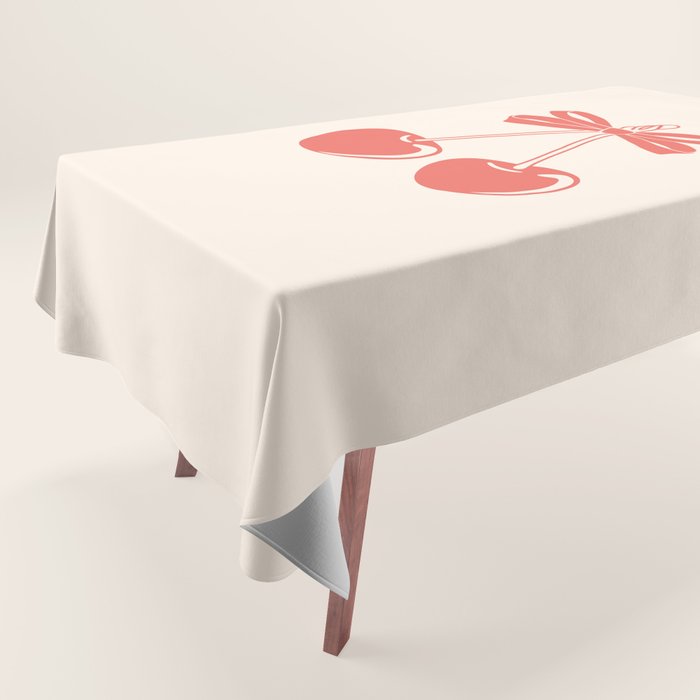 Cherry Bow Delight Tablecloth Gallery Image 1