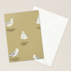Coastal Seagulls  Stationery Card Gallery Image 2