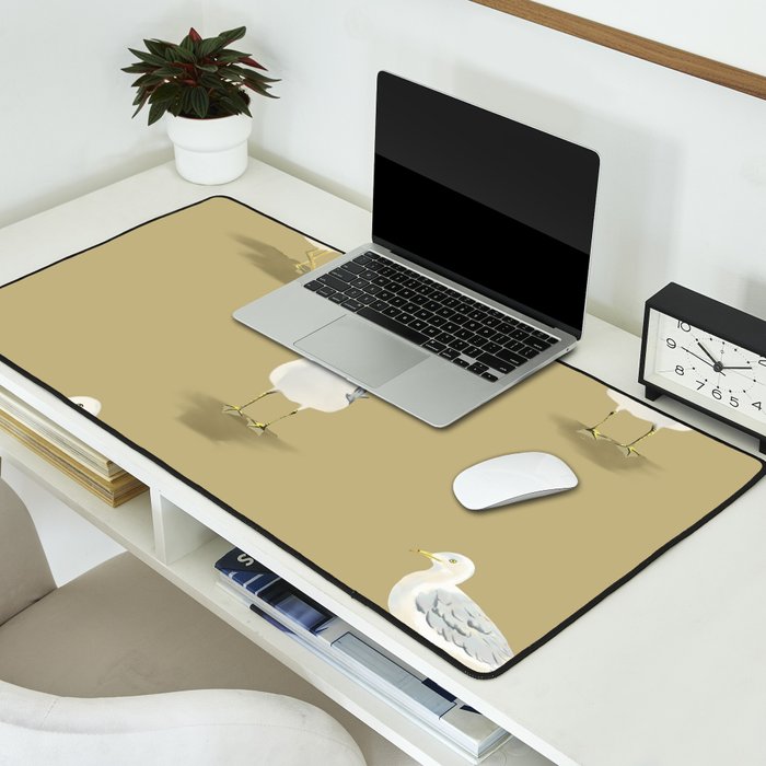 Coastal Seagulls  Desk Mat Gallery Image 2