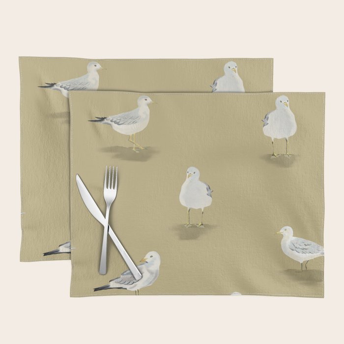 Coastal Seagulls  Placemat Gallery Image 1