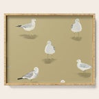 Coastal Seagulls  Serving Tray Gallery Image 1