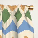 Simple Hand-cut Pattern #3 Window Curtain Gallery Image 2