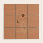 Lost Pony - Pink Clay Wood Wall Art Gallery Image 1