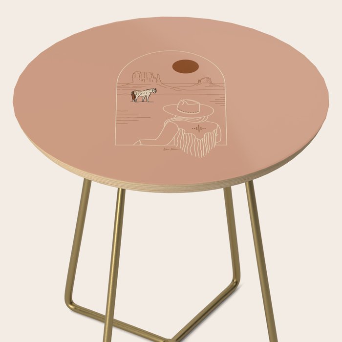 Lost Pony - Pink Clay Side Table Gallery Image 2