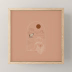 Lost Pony - Pink Clay Mini Art Print Gallery Image 1