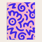 Colorful fun doodle symbol art pattern Poster Gallery Image 4