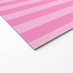pink stripes Welcome Mat Gallery Image 2