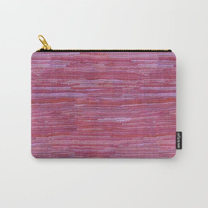 Old Market Textile in Pink Carry All Pouch Gallery Image 1