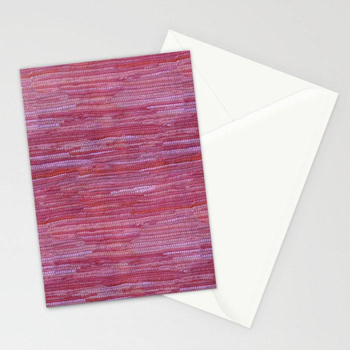 Old Market Textile in Pink Stationery Card Gallery Image 2